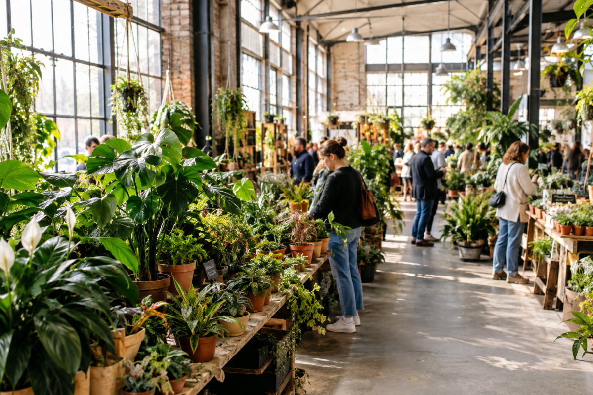 Retour de "Plantes pour Tous" à la Halle Tropisme de Montpellier du 18 au 20 septembre